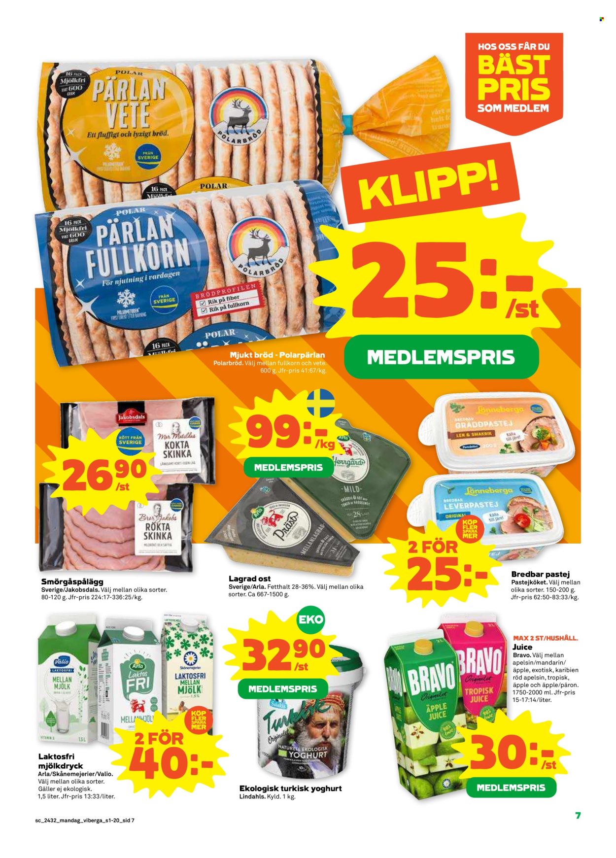 Stora Coop reklamblad - 5/8 2024 - 11/8 2024. Sida 7