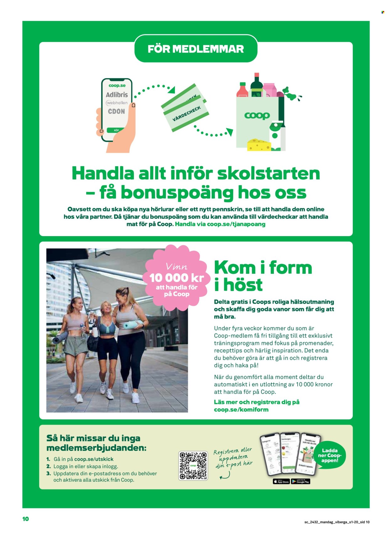 Stora Coop reklamblad - 5/8 2024 - 11/8 2024. Sida 10