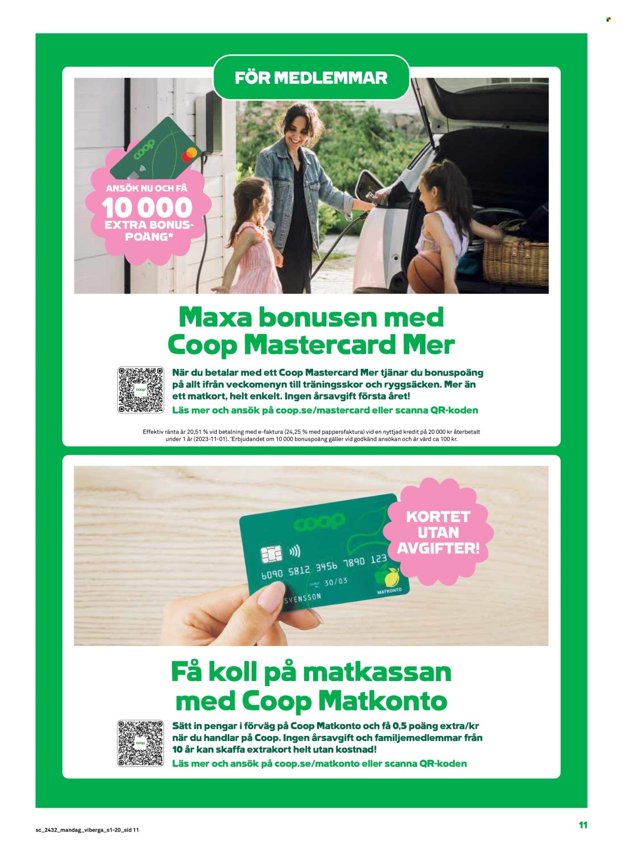 Stora Coop reklamblad - 5/8 2024 - 11/8 2024. Sida 11