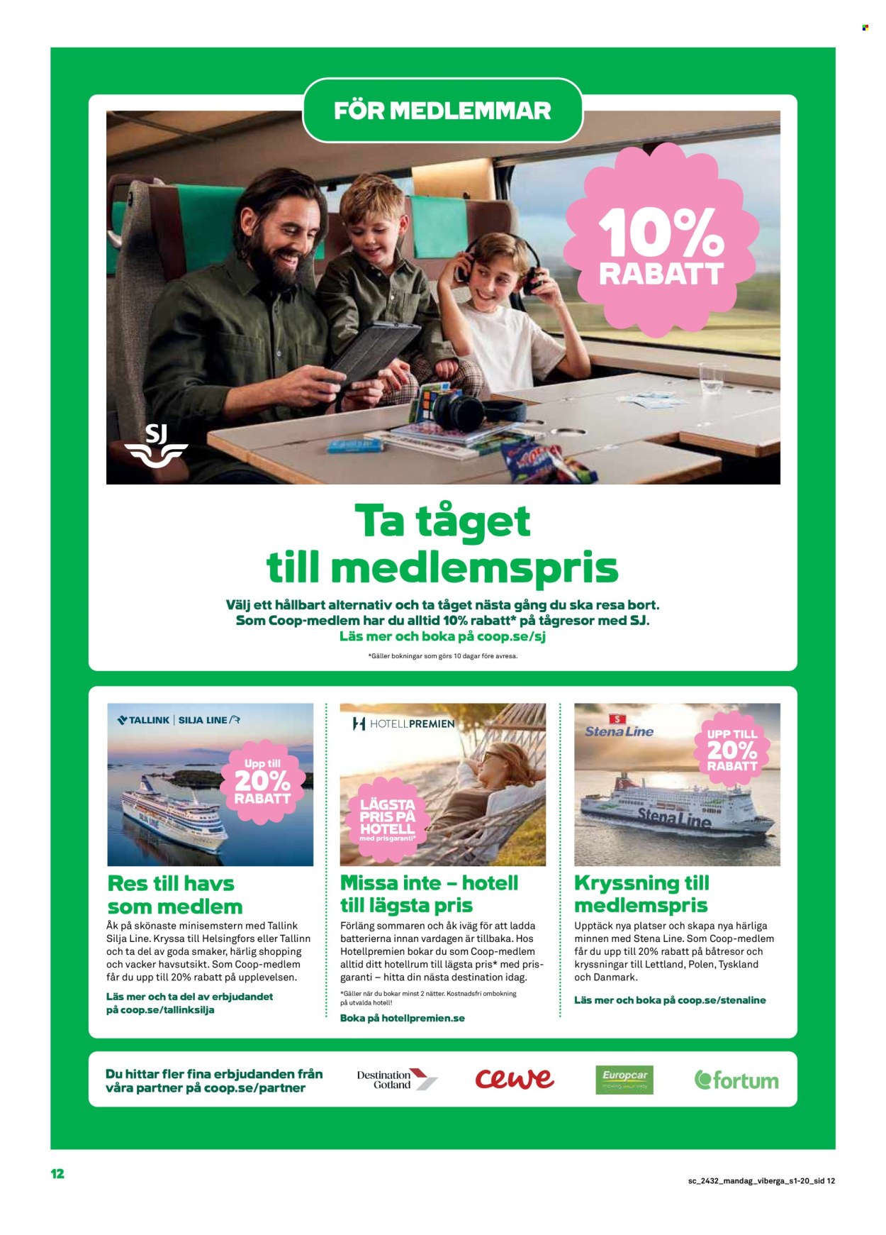 Stora Coop reklamblad - 5/8 2024 - 11/8 2024. Sida 12