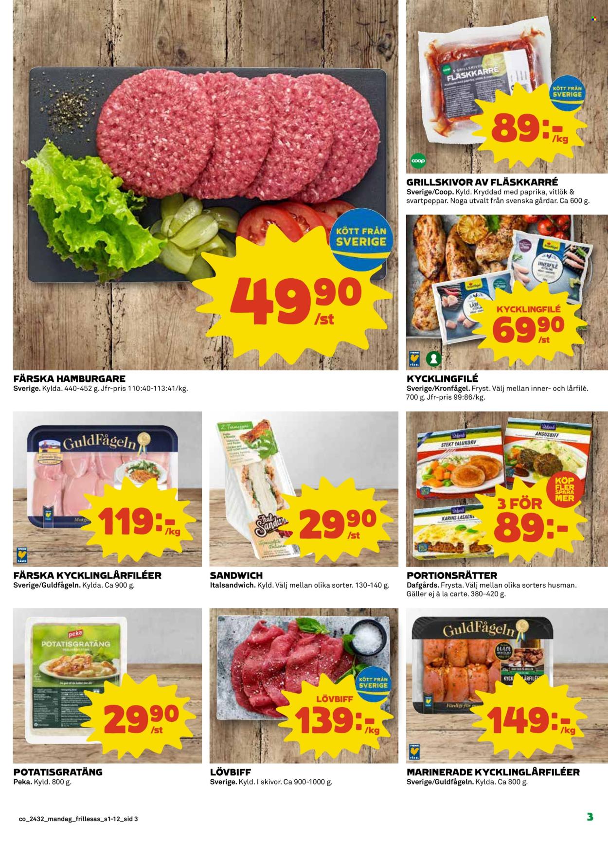 Coop Konsum reklamblad - 5/8 2024 - 11/8 2024. Sida 3