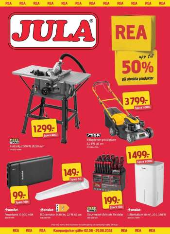 Jula reklamblad - 2/8 2024 - 29/8 2024.