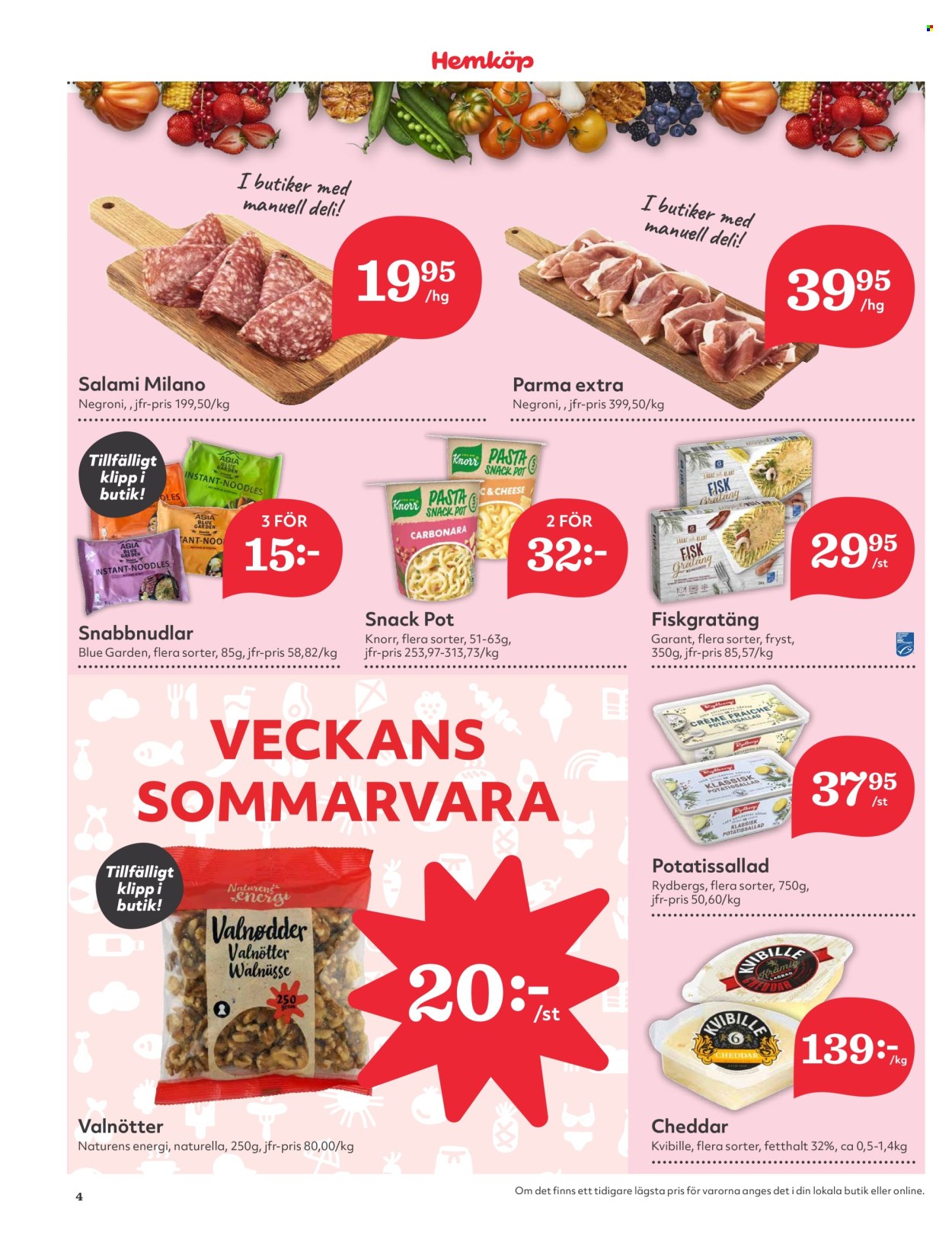 Hemköp reklamblad - 12/8 2024 - 18/8 2024. Sida 4