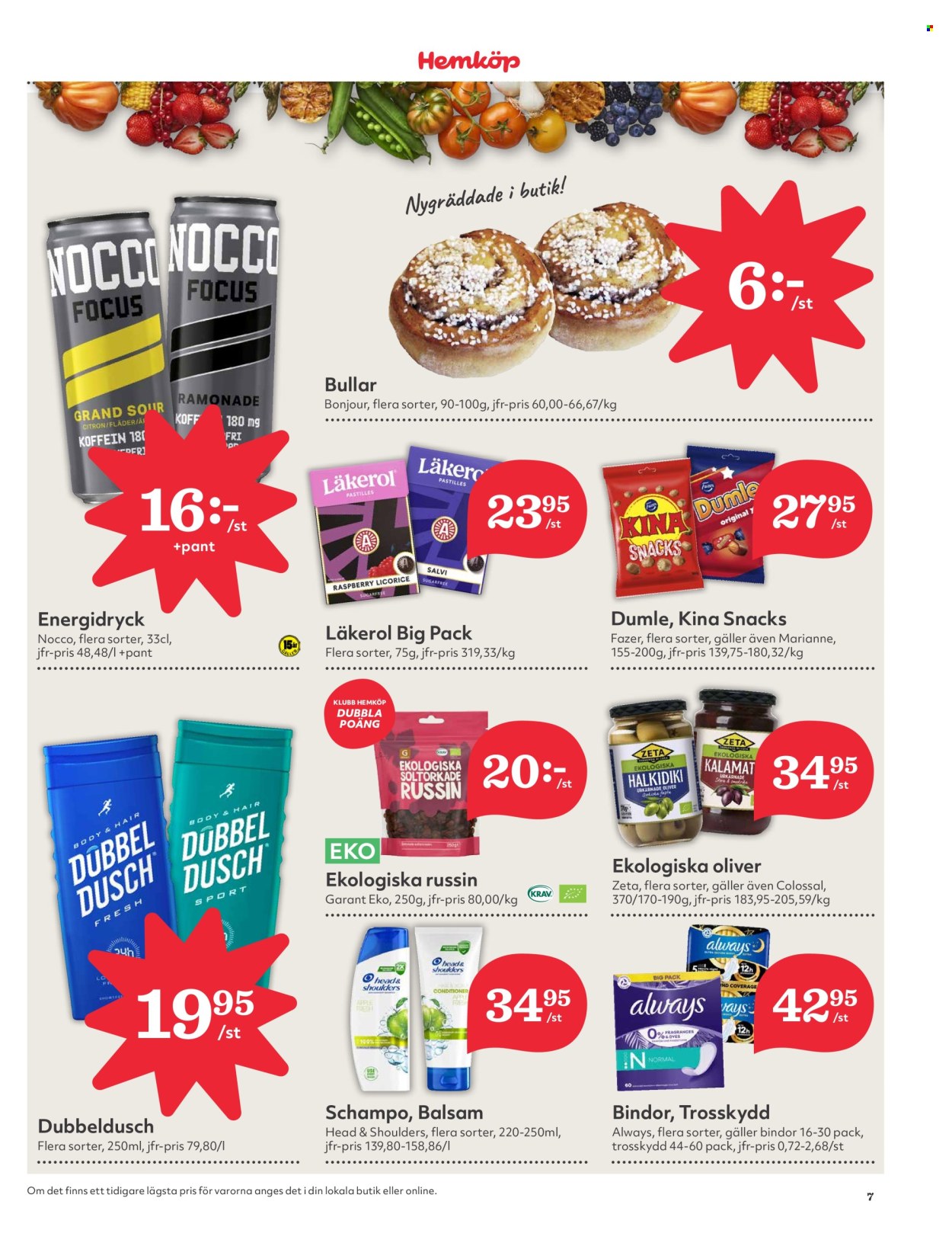 Hemköp reklamblad - 12/8 2024 - 18/8 2024. Sida 7