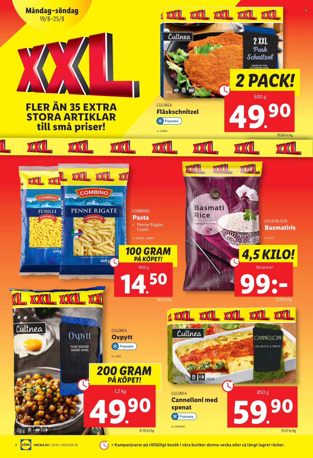 Lidl reklamblad - 19/8 2024 - 25/8 2024. Sida 8