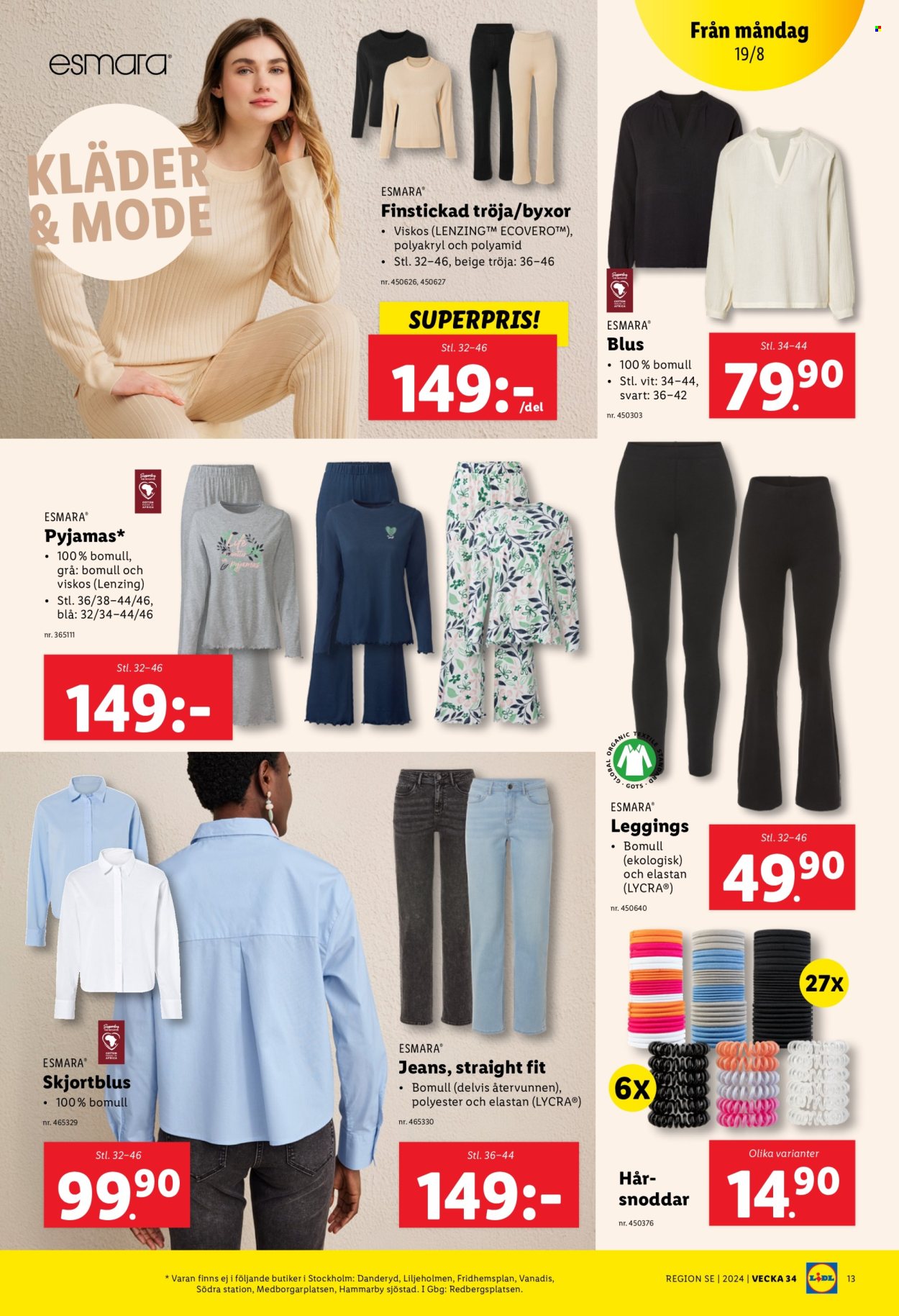 Lidl reklamblad - 19/8 2024 - 25/8 2024. Sida 13