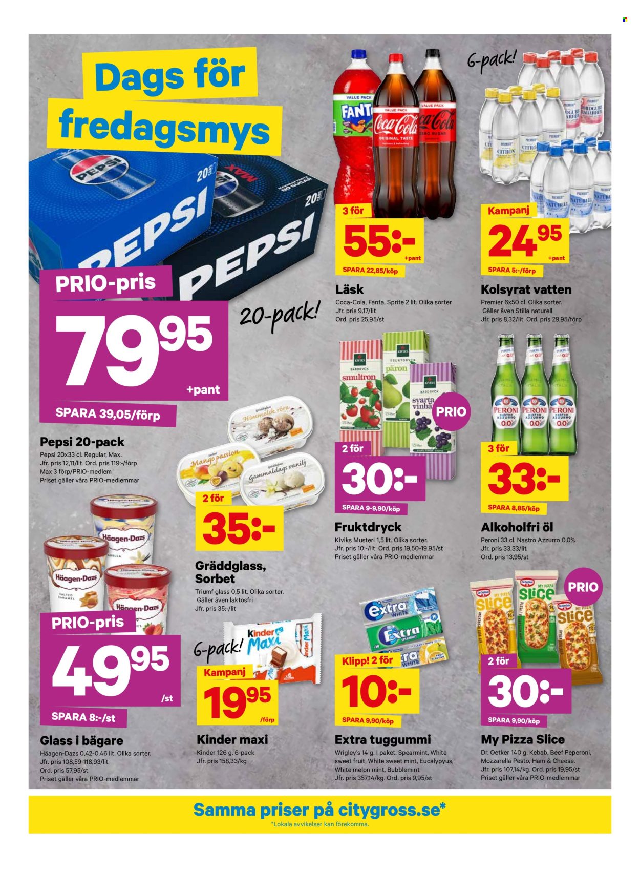 City Gross reklamblad - 12/8 2024 - 18/8 2024. Sida 6