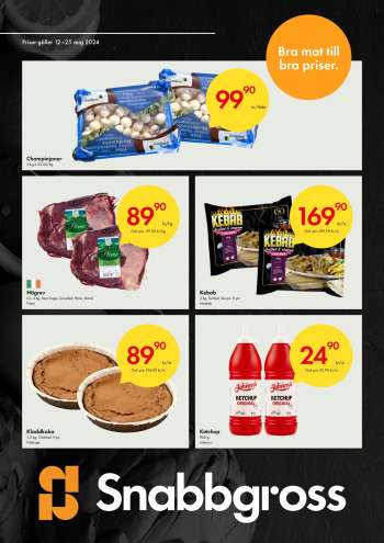 Axfood Snabbgross reklamblad - 12/8 2024 - 25/8 2024.