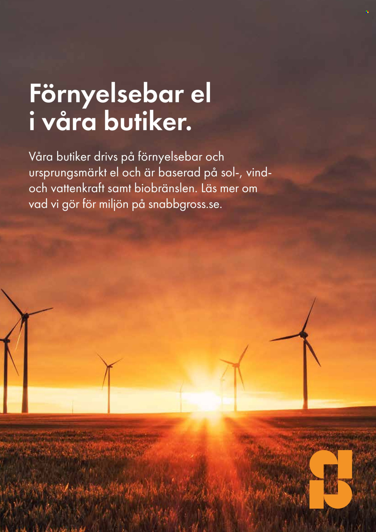 Snabbgross reklamblad - 12/8 2024 - 25/8 2024. Sida 15