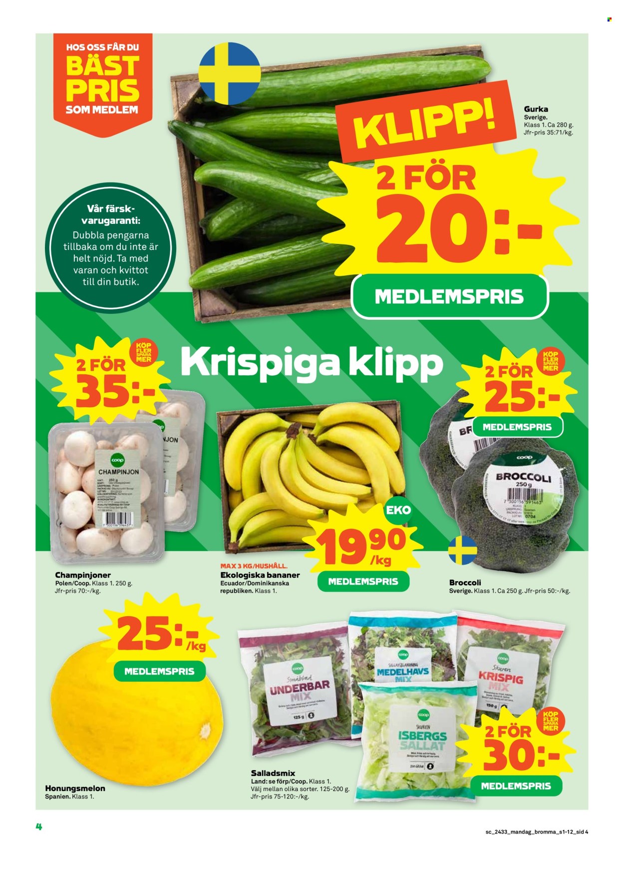 Stora Coop reklamblad - 12/8 2024 - 18/8 2024. Sida 4