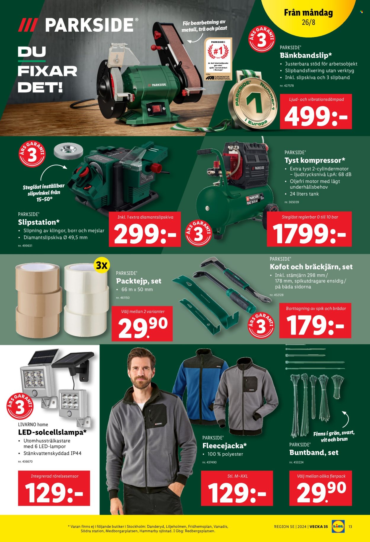 Lidl reklamblad - 26/8 2024 - 1/9 2024. Sida 15