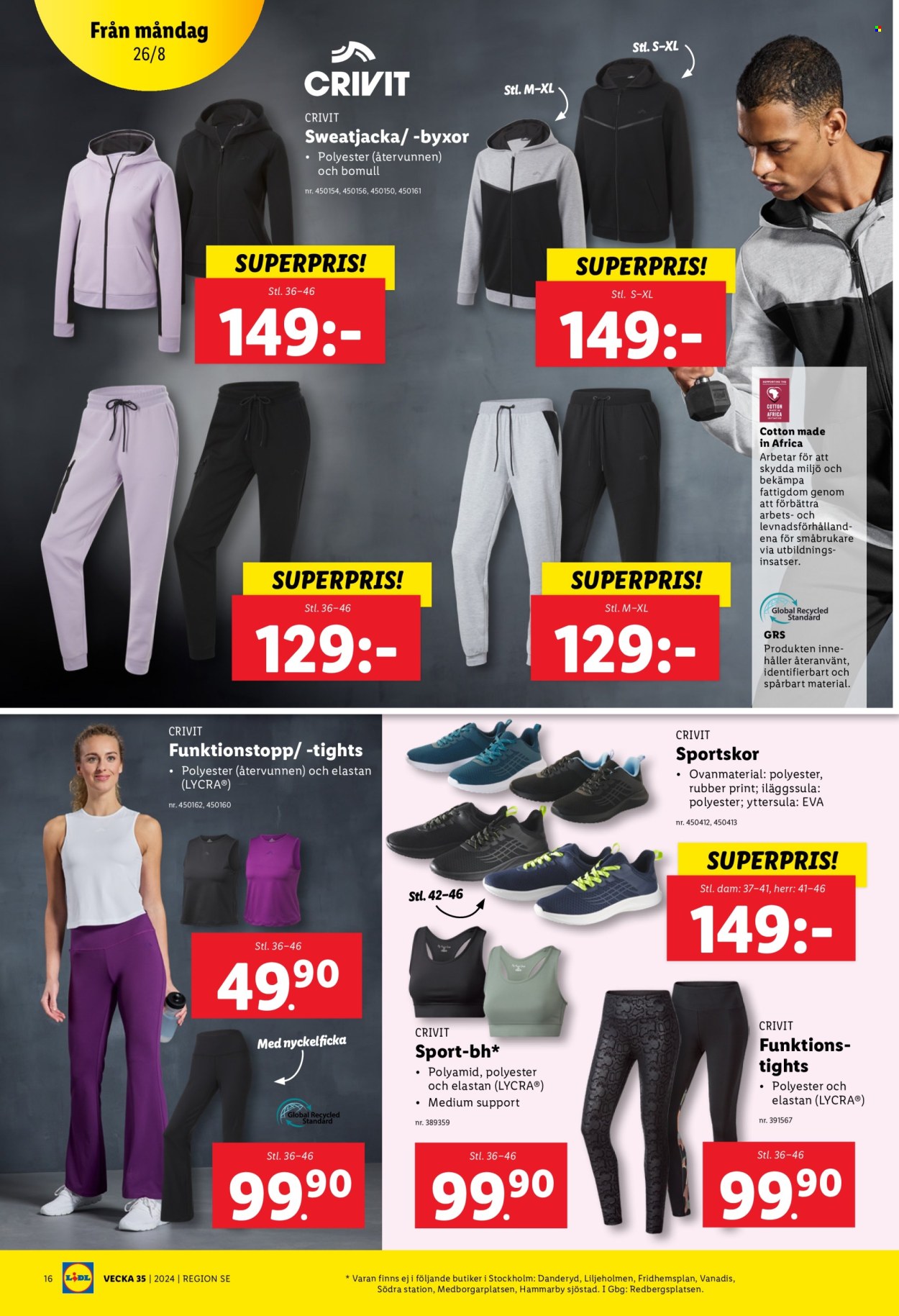 Lidl reklamblad - 26/8 2024 - 1/9 2024. Sida 18