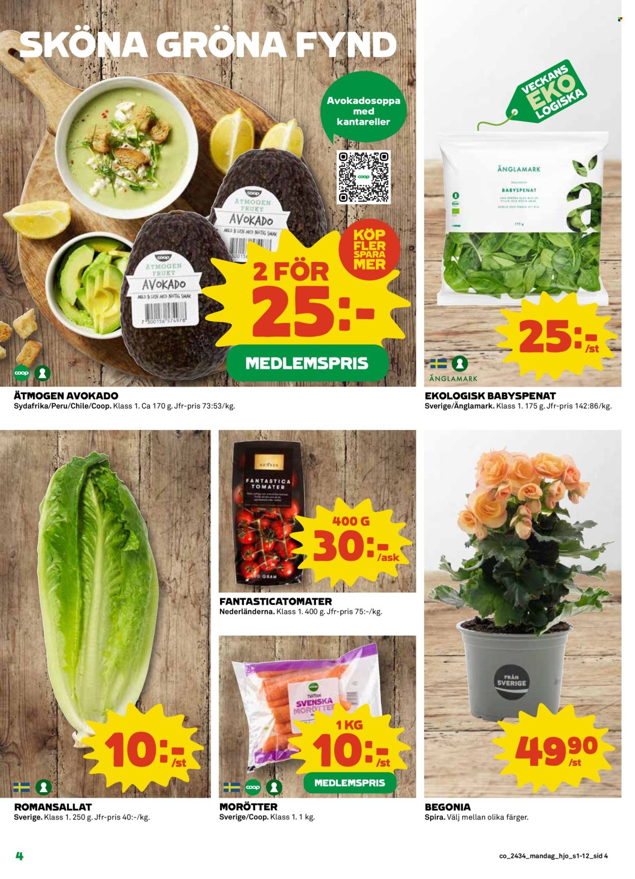 Coop reklamblad - 19/8 2024 - 25/8 2024. Sida 4