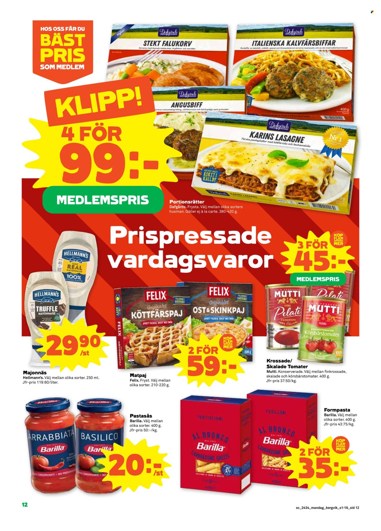 Stora Coop reklamblad - 19/8 2024 - 25/8 2024. Sida 12