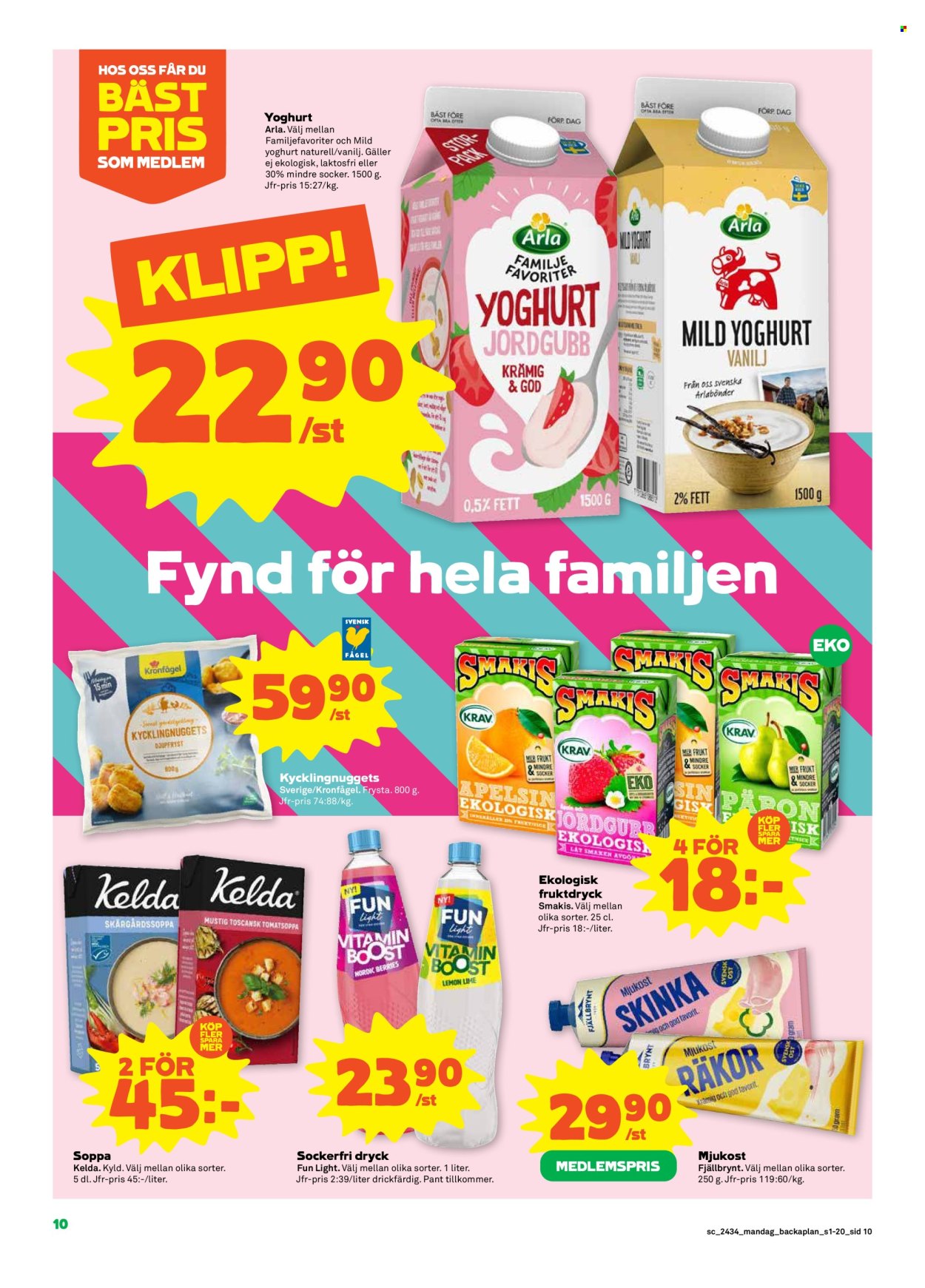 Stora Coop reklamblad - 19/8 2024 - 25/8 2024. Sida 10