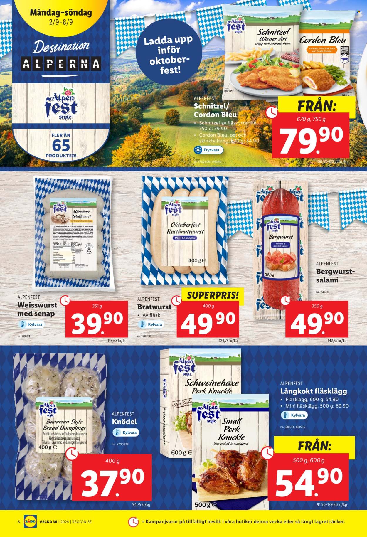 Lidl reklamblad - 2/9 2024 - 8/9 2024. Sida 8