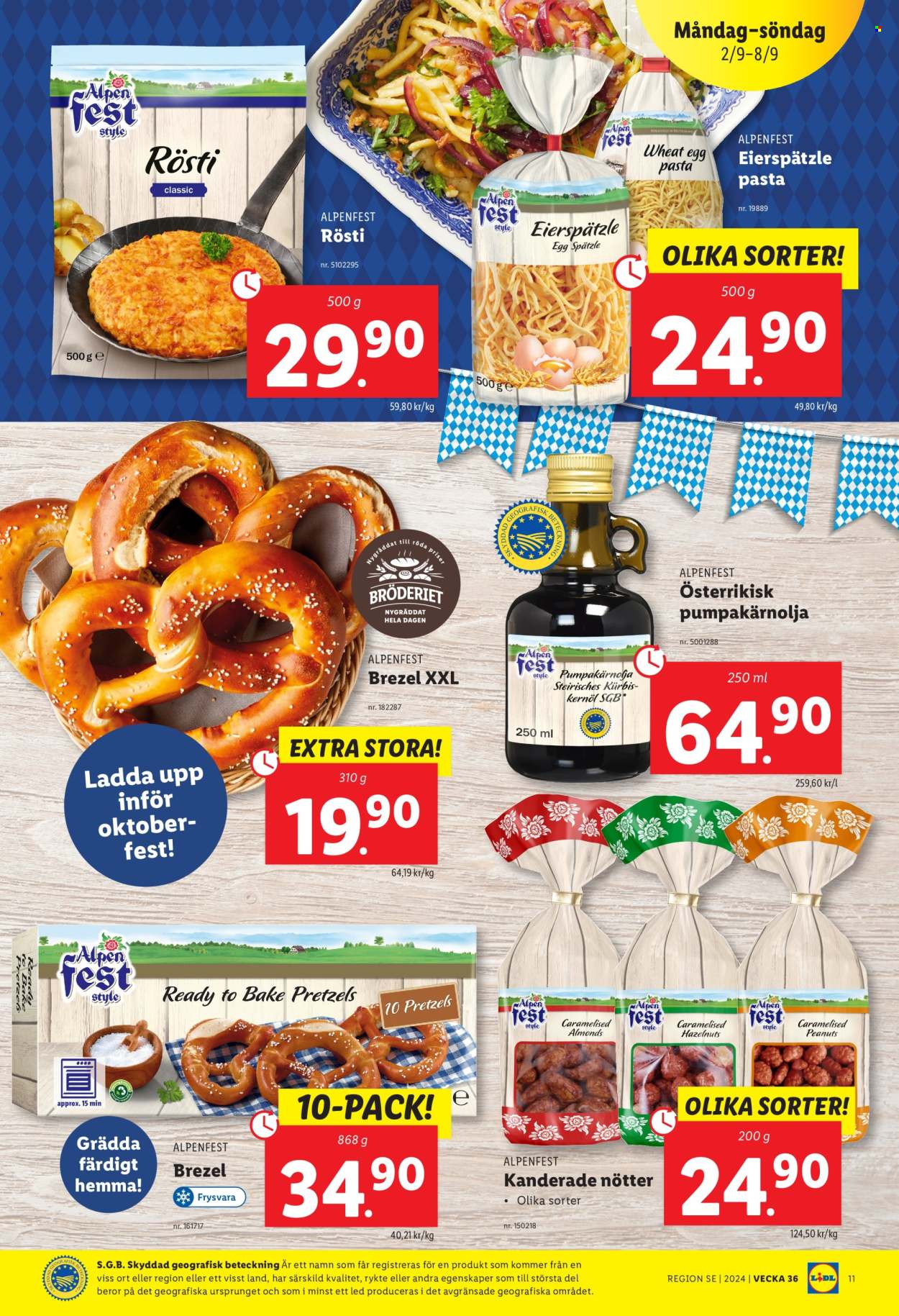 Lidl reklamblad - 2/9 2024 - 8/9 2024. Sida 11