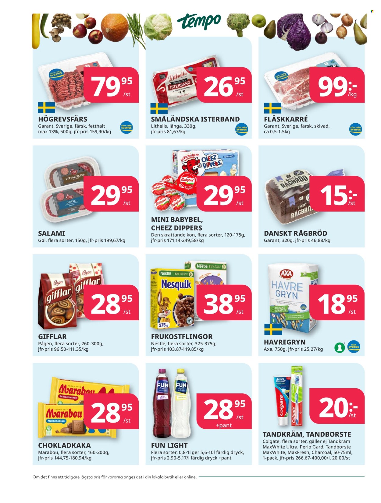 Tempo reklamblad - 26/8 2024 - 1/9 2024. Sida 2