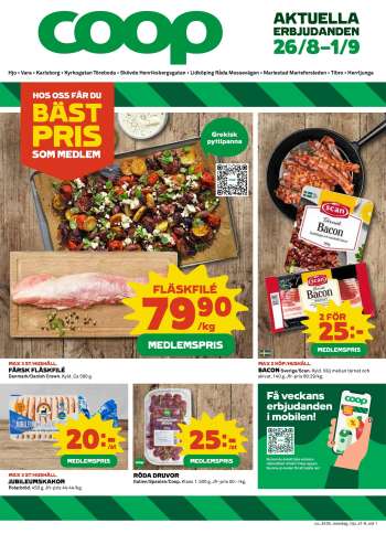 Coop reklamblad - 26/8 2024 - 1/9 2024.