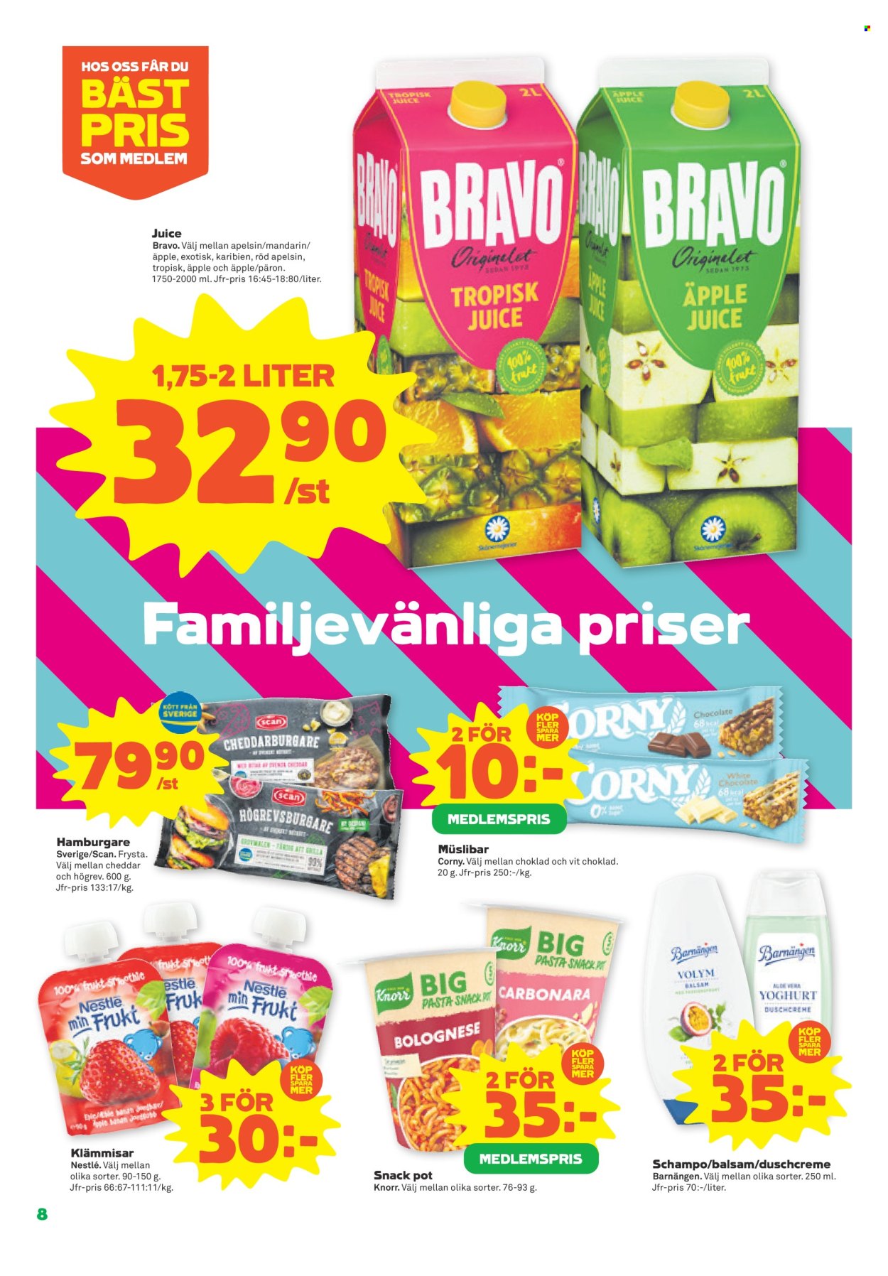 Stora Coop reklamblad - 26/8 2024 - 1/9 2024. Sida 8