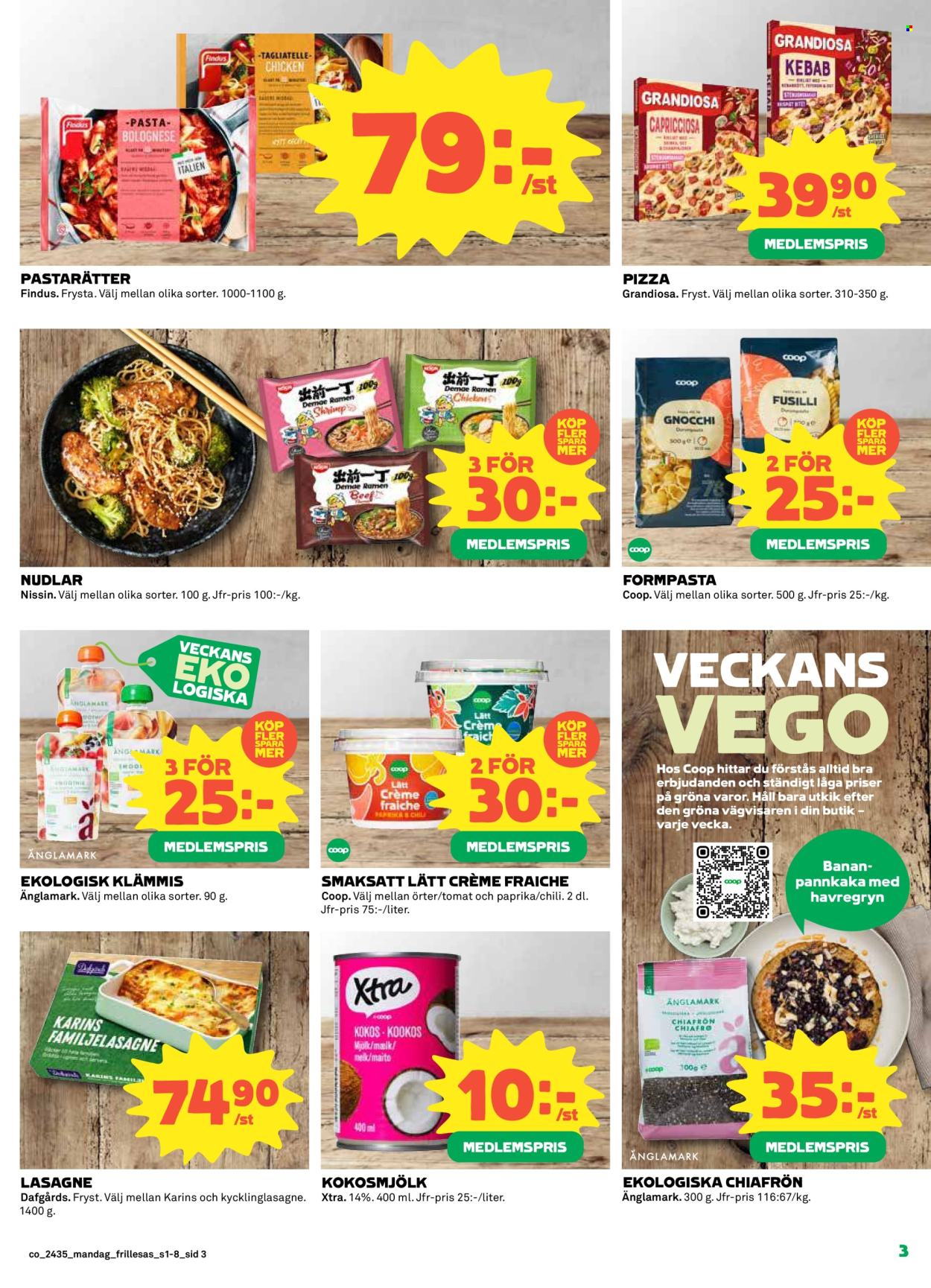 Coop Konsum reklamblad - 26/8 2024 - 1/9 2024. Sida 3
