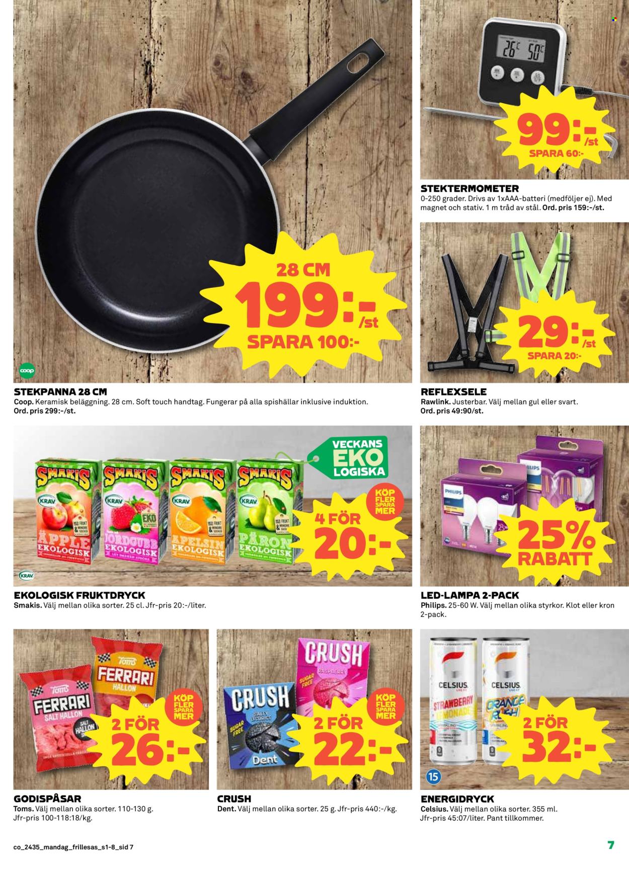 Coop Konsum reklamblad - 26/8 2024 - 1/9 2024. Sida 7