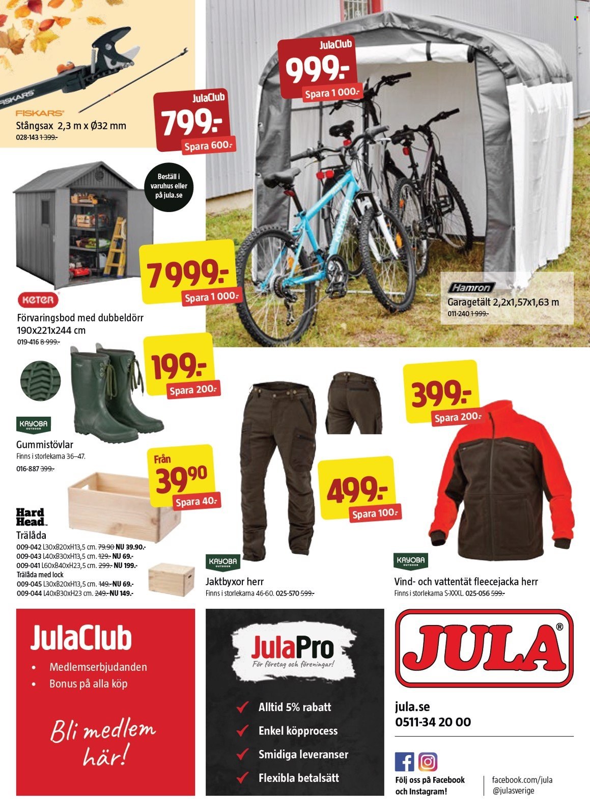 Jula reklamblad - 30/8 2024 - 19/9 2024. Sida 24