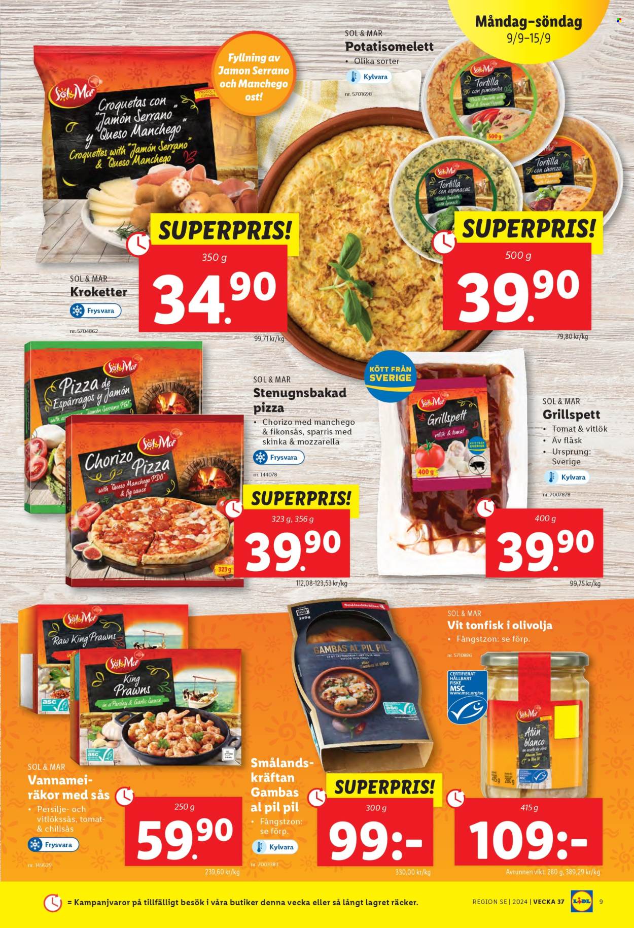 Lidl reklamblad - 9/9 2024 - 15/9 2024. Sida 9
