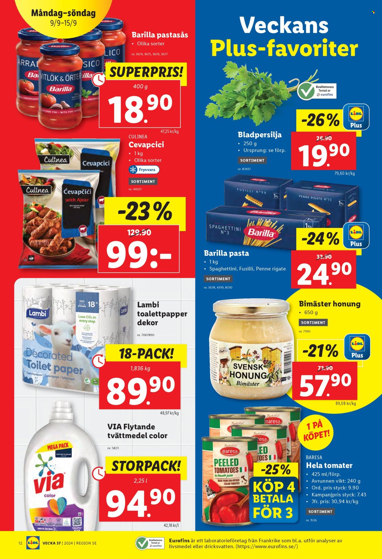 Lidl reklamblad - 9/9 2024 - 15/9 2024. Sida 14