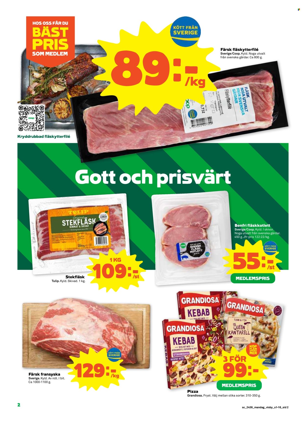 Stora Coop reklamblad - 2/9 2024 - 8/9 2024. Sida 2