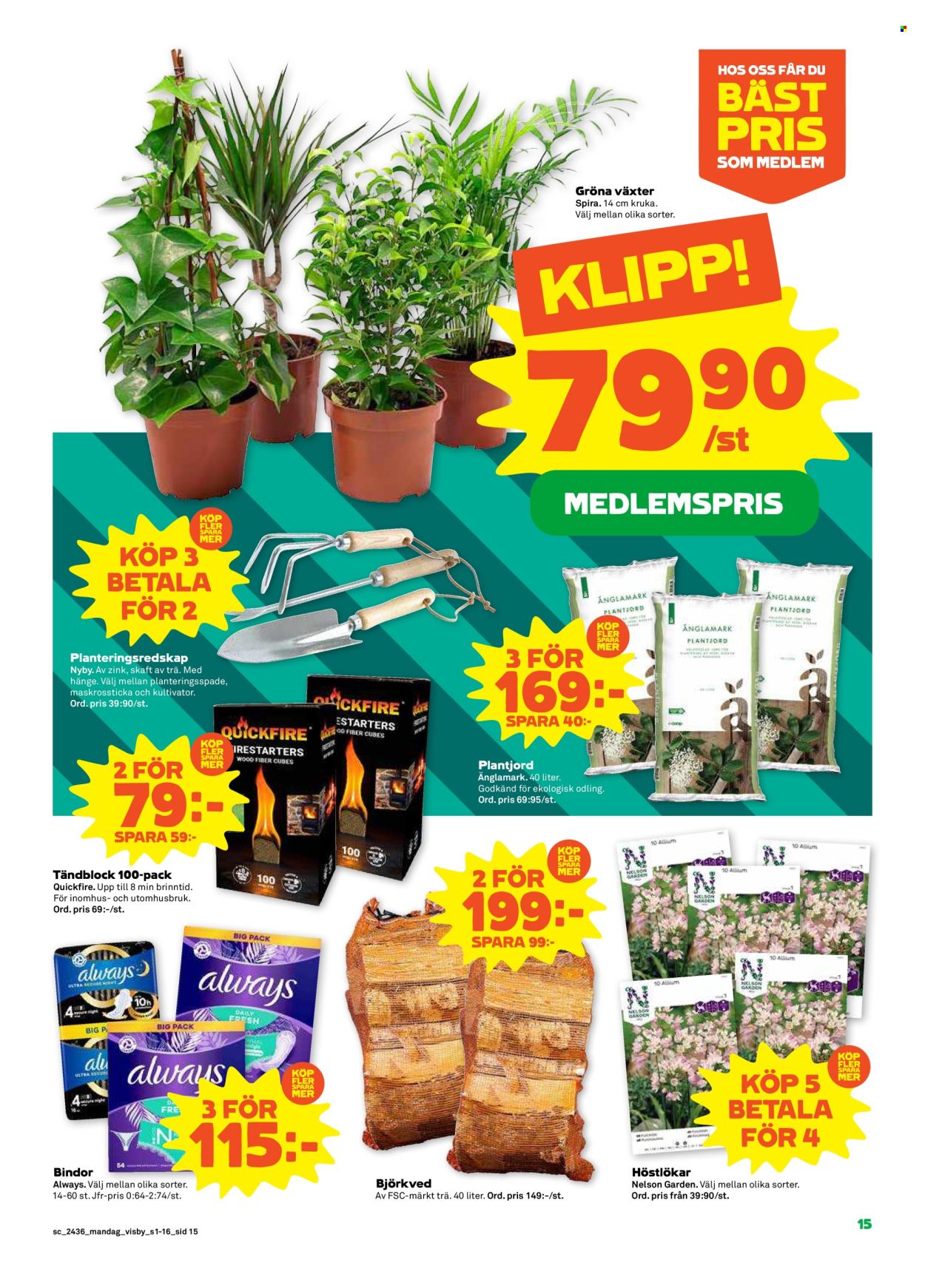 Stora Coop reklamblad - 2/9 2024 - 8/9 2024. Sida 15