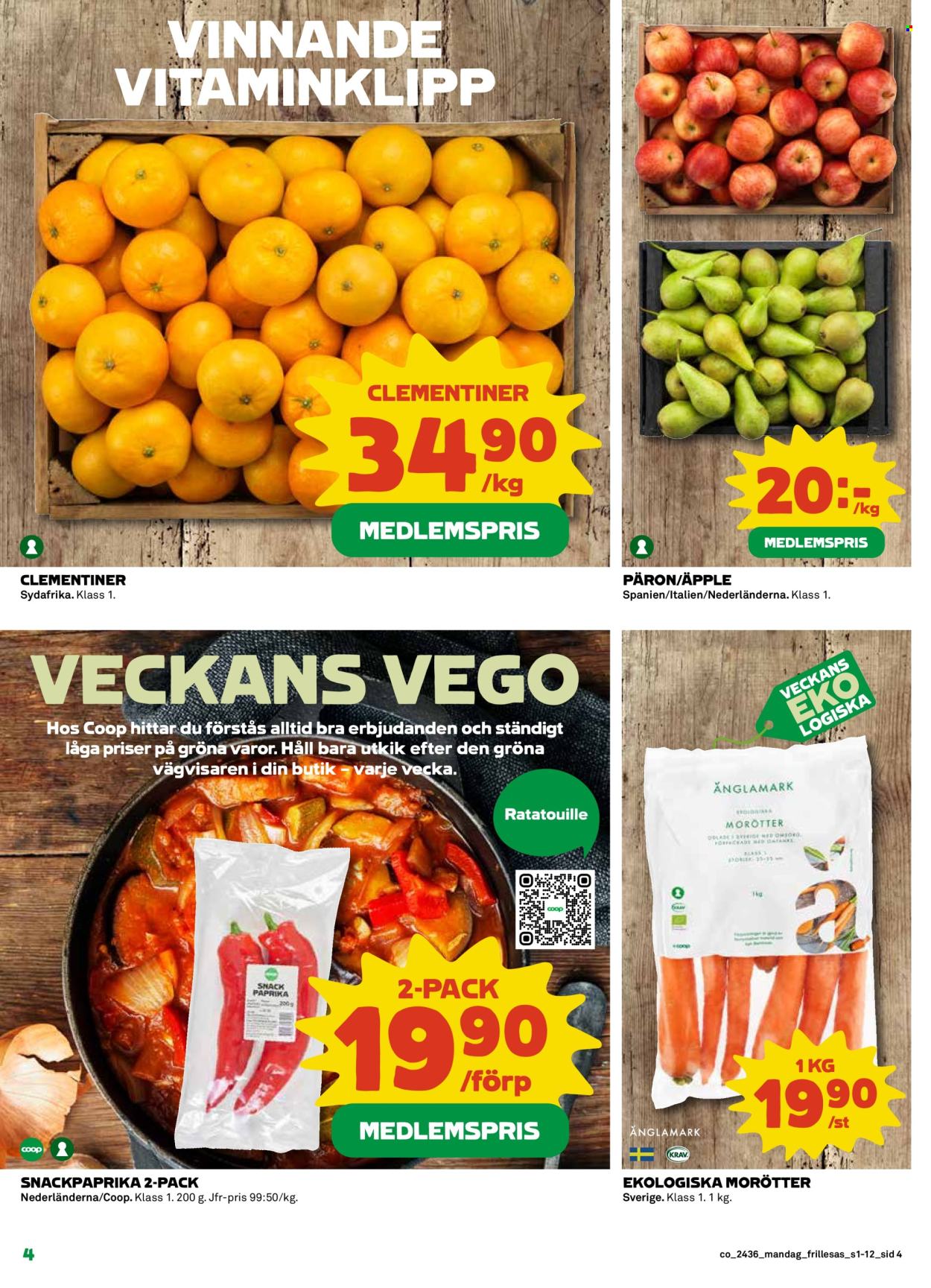 Coop Konsum reklamblad - 2/9 2024 - 8/9 2024. Sida 4