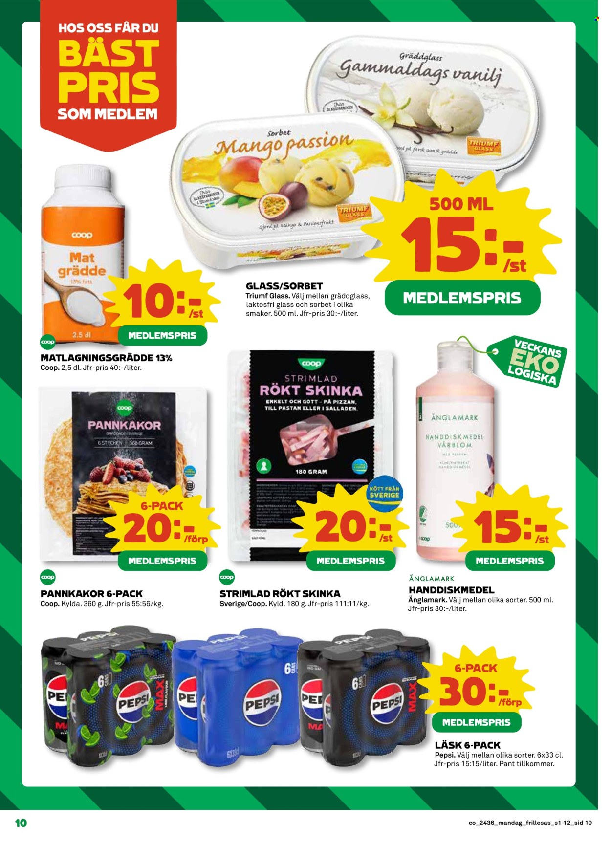 Coop Konsum reklamblad - 2/9 2024 - 8/9 2024. Sida 10