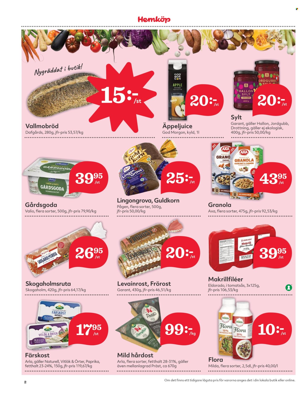 Hemköp reklamblad - 9/9 2024 - 15/9 2024. Sida 2