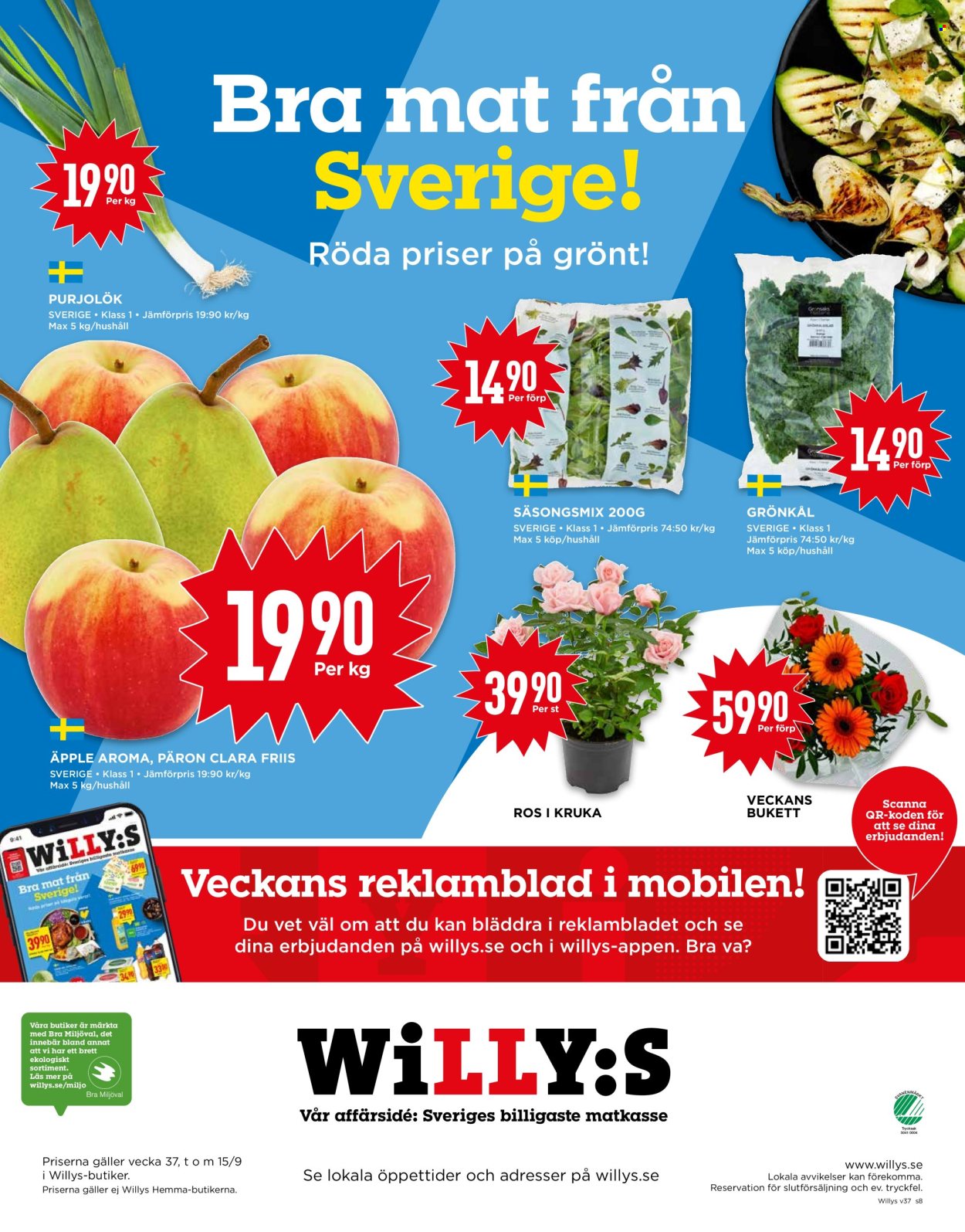 Willys reklamblad - 9/9 2024 - 15/9 2024. Sida 8