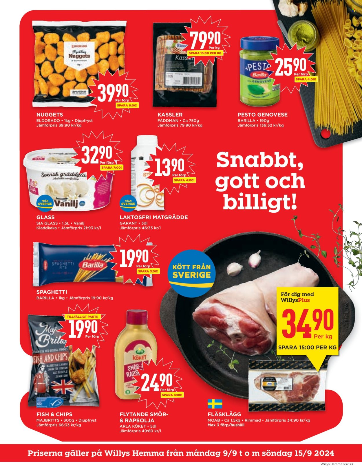 Willys reklamblad - 9/9 2024 - 15/9 2024. Sida 3