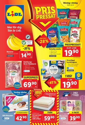 Lidl reklamblad - 16/9 2024 - 22/9 2024.