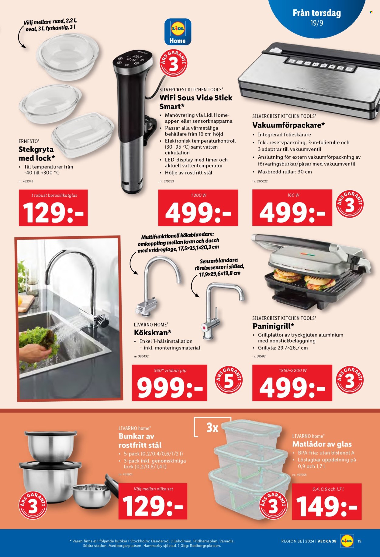 Lidl reklamblad - 16/9 2024 - 22/9 2024. Sida 22