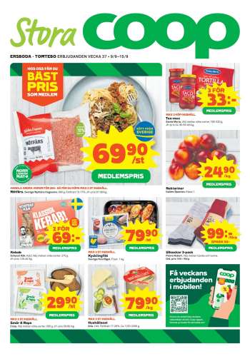 Stora Coop reklamblad - 9/9 2024 - 15/9 2024.