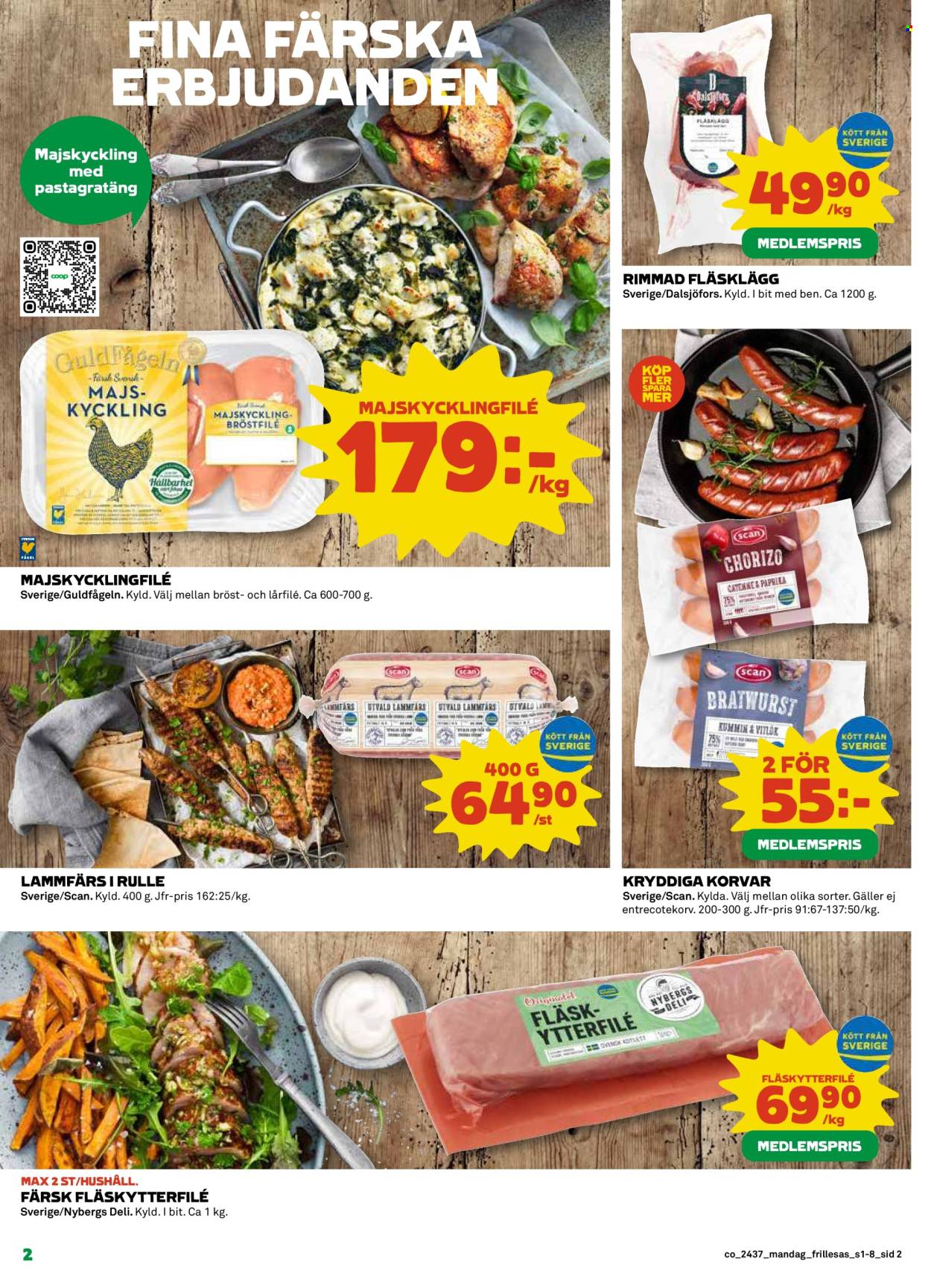 Coop Konsum reklamblad - 9/9 2024 - 15/9 2024. Sida 2