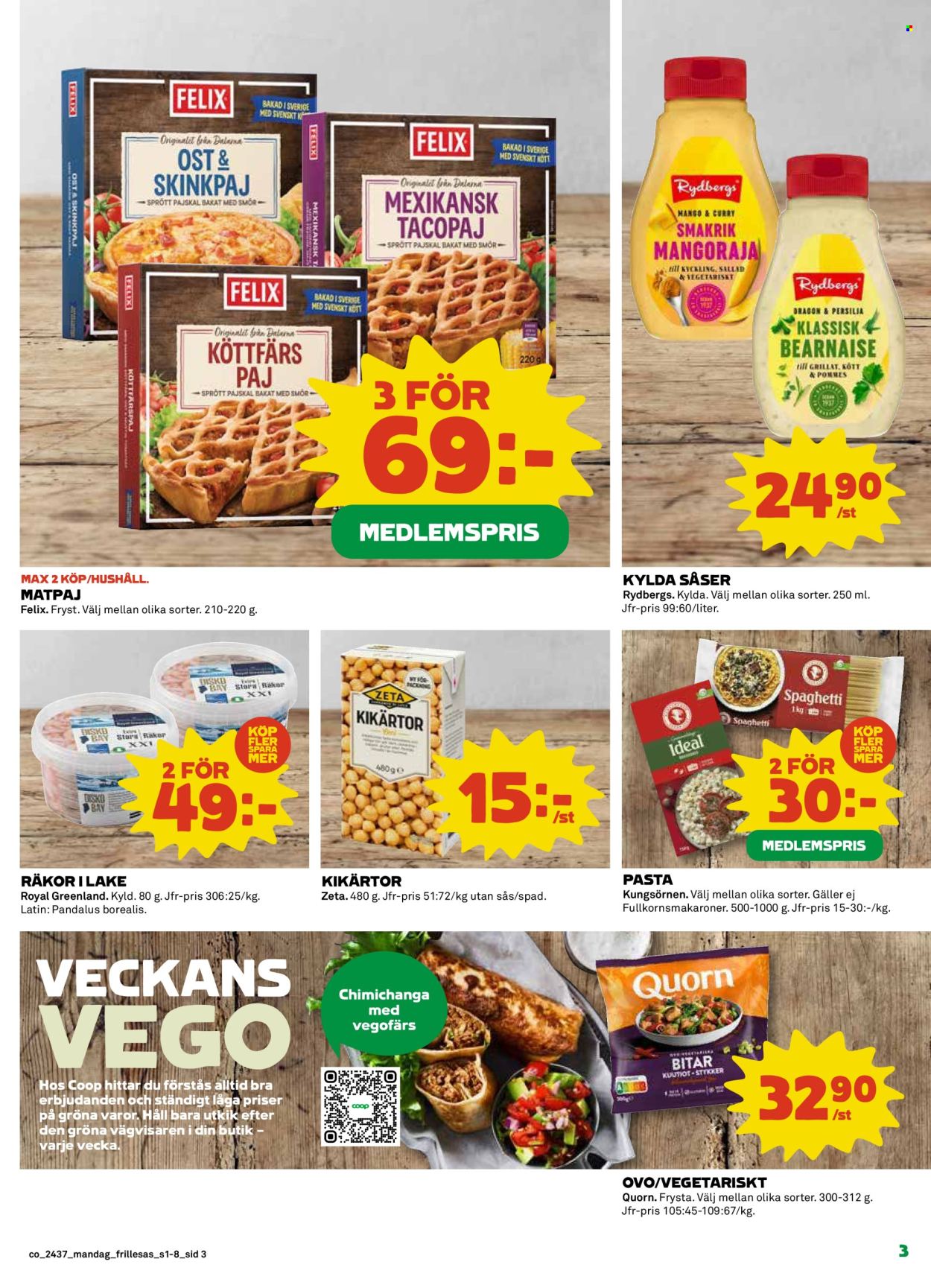Coop Konsum reklamblad - 9/9 2024 - 15/9 2024. Sida 3