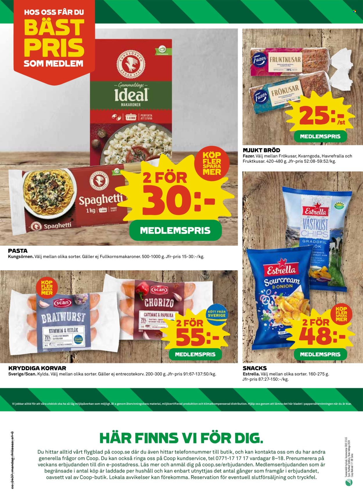 Coop Konsum reklamblad - 9/9 2024 - 15/9 2024. Sida 8