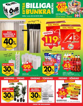 ÖoB reklamblad - 16/9 2024 - 22/9 2024.