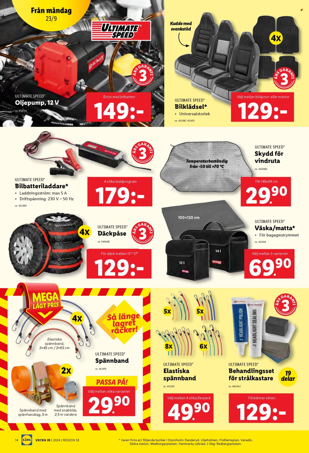 Lidl reklamblad - 23/9 2024 - 29/9 2024. Sida 18