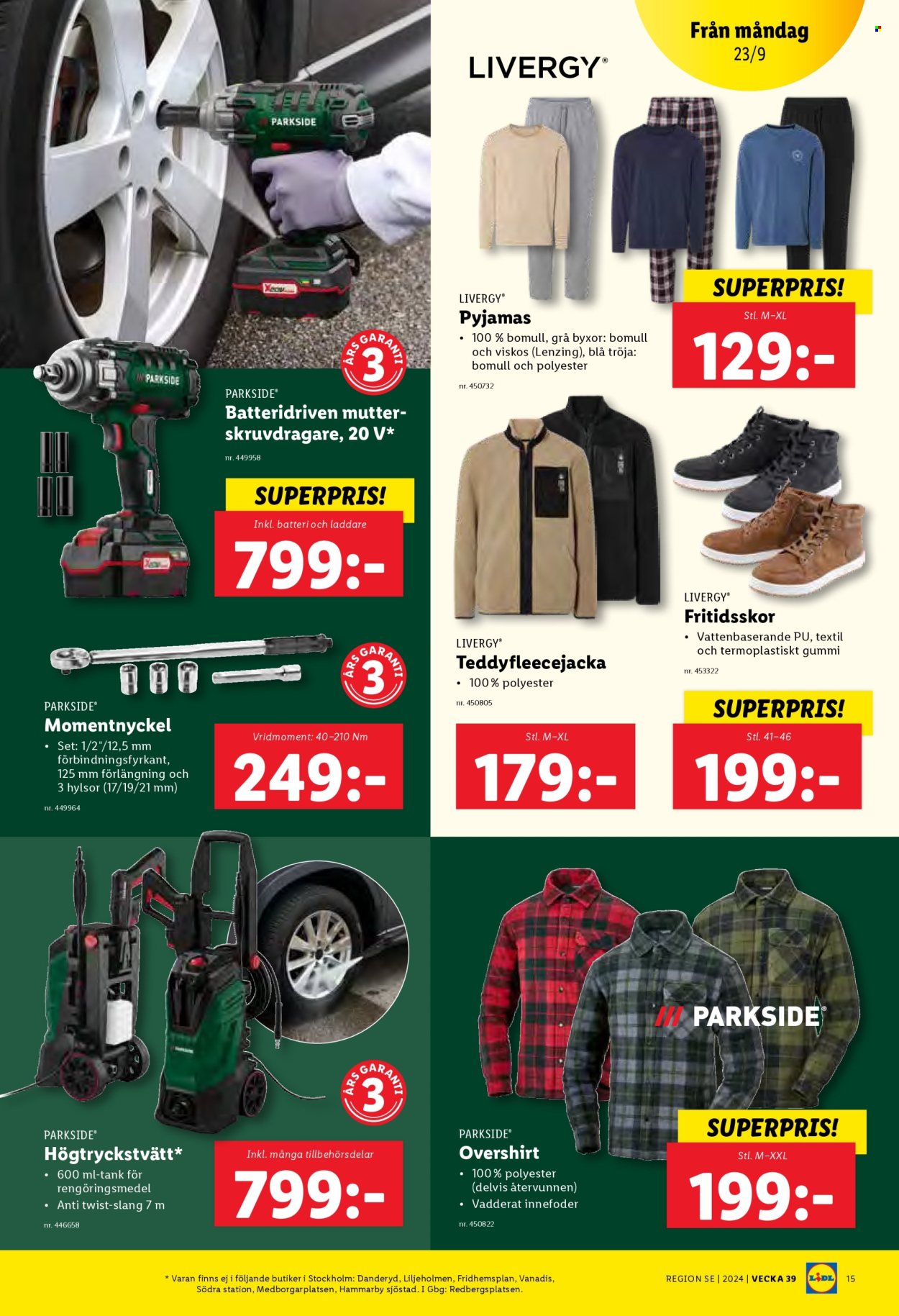 Lidl reklamblad - 23/9 2024 - 29/9 2024. Sida 19