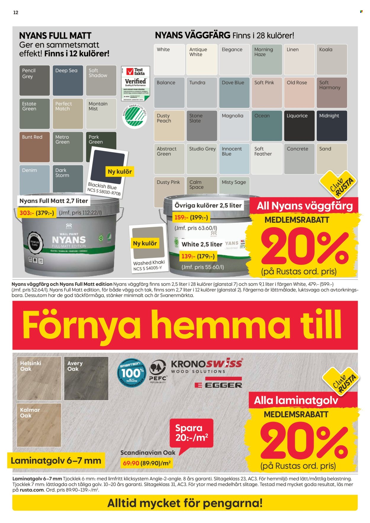 Rusta reklamblad - 16/9 2024 - 22/9 2024. Sida 12