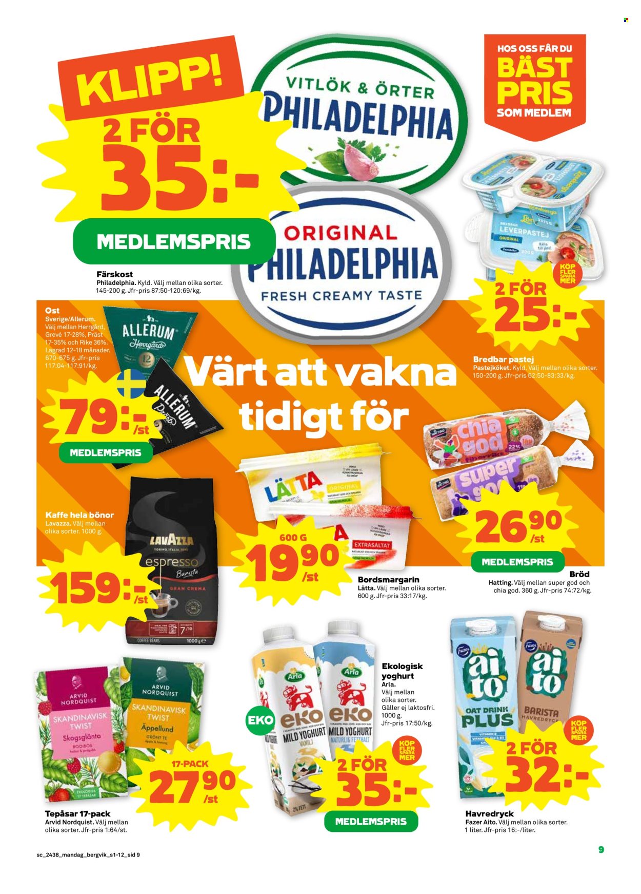Stora Coop reklamblad - 16/9 2024 - 22/9 2024. Sida 9