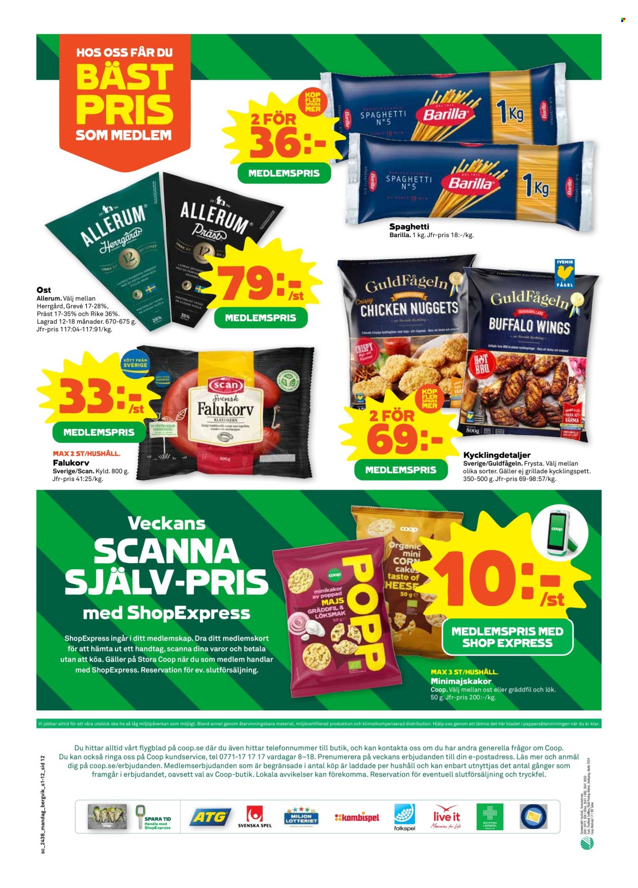 Stora Coop reklamblad - 16/9 2024 - 22/9 2024. Sida 12