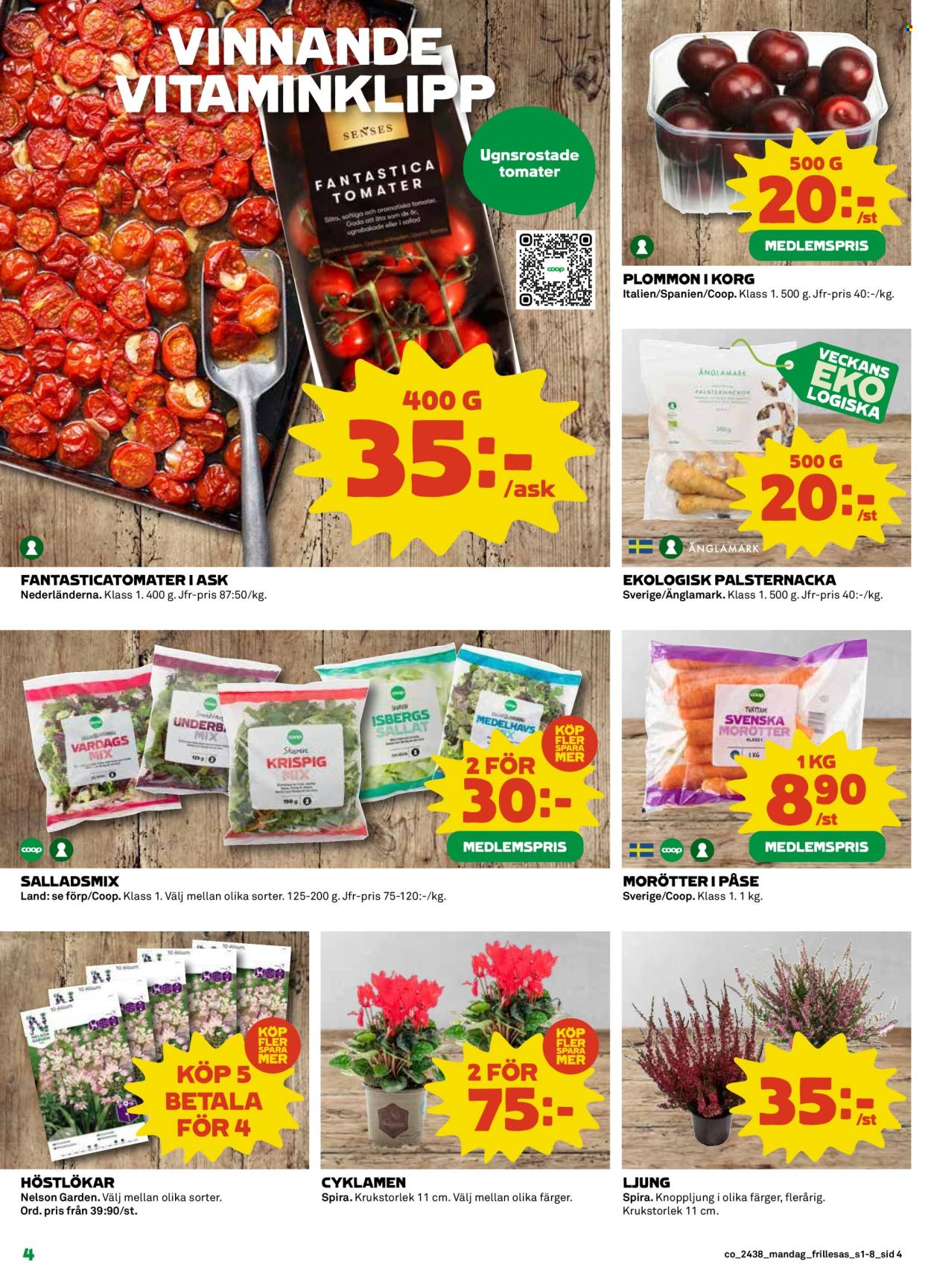 Coop Konsum reklamblad - 16/9 2024 - 22/9 2024. Sida 4