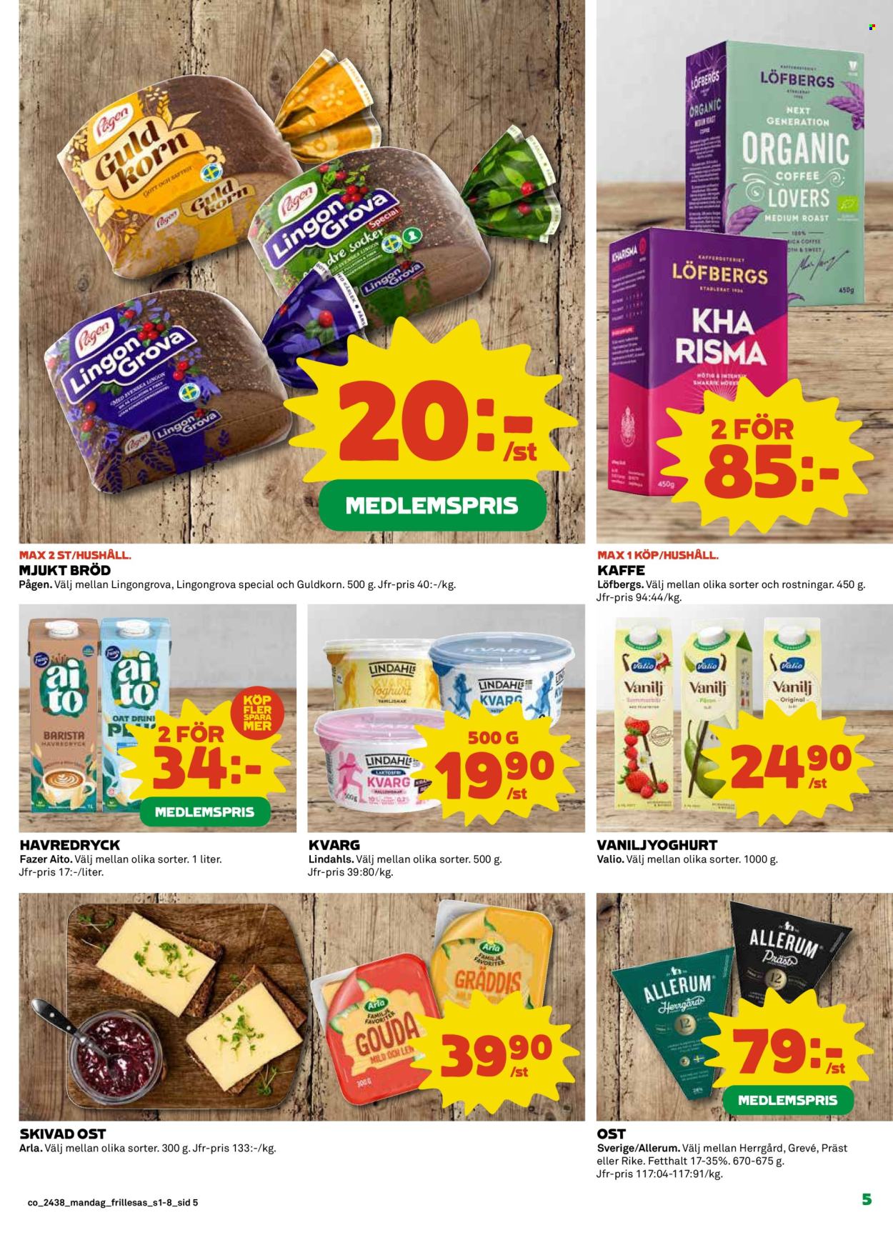Coop Konsum reklamblad - 16/9 2024 - 22/9 2024. Sida 5